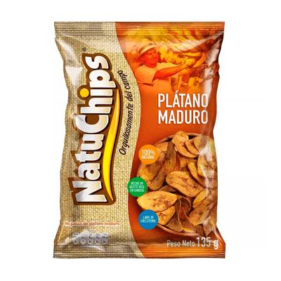 Plátanos maduros NATUCHIPS 135gr