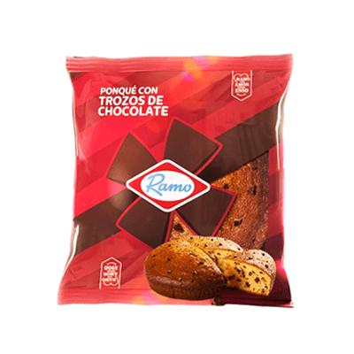 Ponqué RAMO trozos chocolate 230g