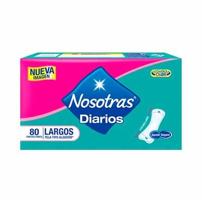 Protectores NOSOTRAS largos 80 unid