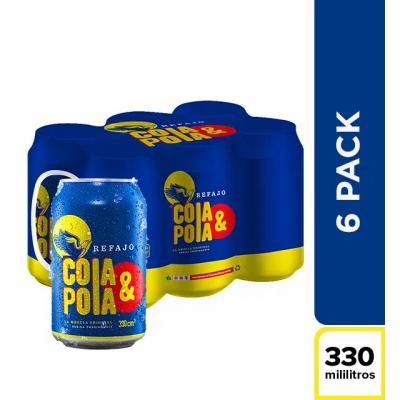 Refajo COLA Y POLA sixpack 1980ml