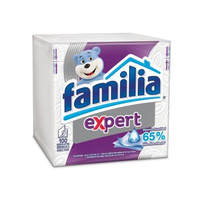 Servilleta FAMILIA expert dobladas 100 uni