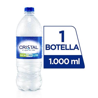 Agua botella CRISTAL 1000ml