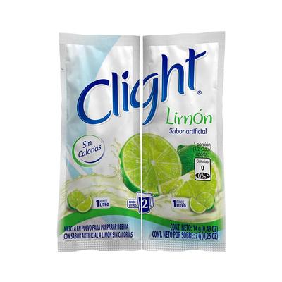 Bebida en polvo CLIGHT limón 14g