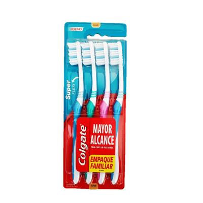 Cepillo dental COLGATE familiar flexi 4un