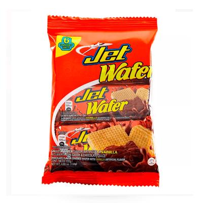 Chocolatina JET wafer vainilla 132g 6uni