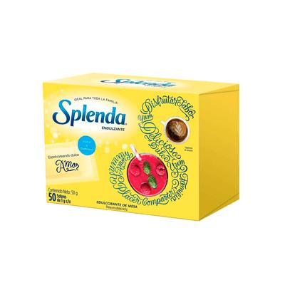 Endulzante SPLENDA 50 sobres