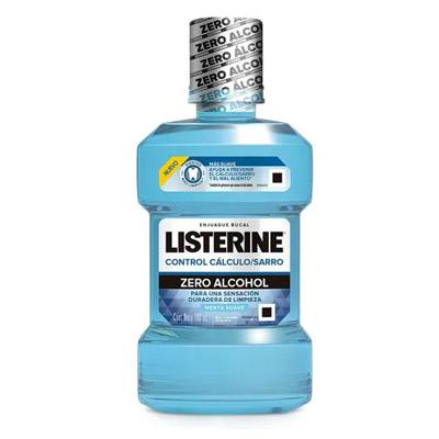 Enjuague bucal LISTERINE zero alcohol 180ml