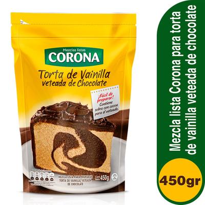 Mezcla CORONA torta de vainilla con chocolate 450g