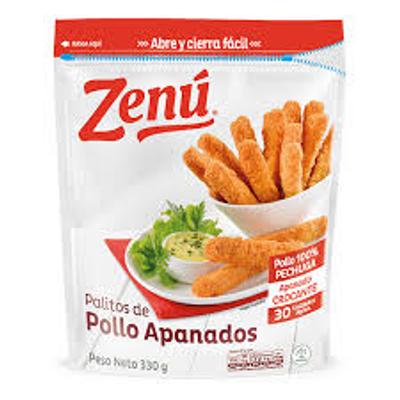 Palitos ZENÚ de pollo apanados 330g