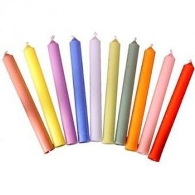 Velas JM VELERIA pequeña 10un 14cm